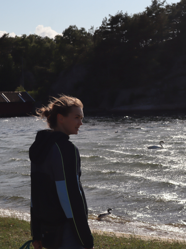 Sassi am norwegischen Meer in Mandal