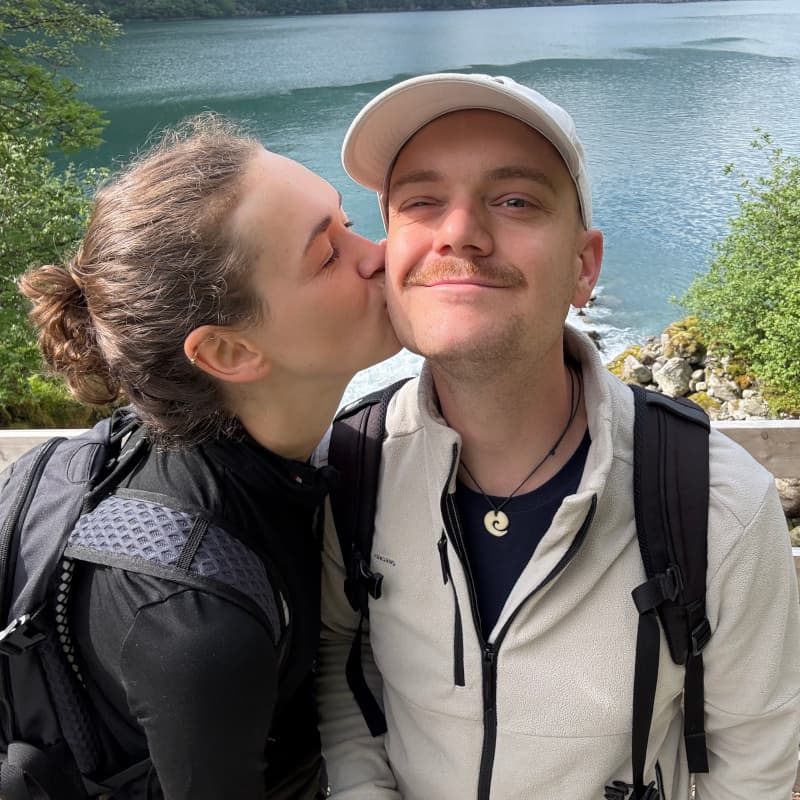 Sassi und Fabi beim Bondhusvatnet See