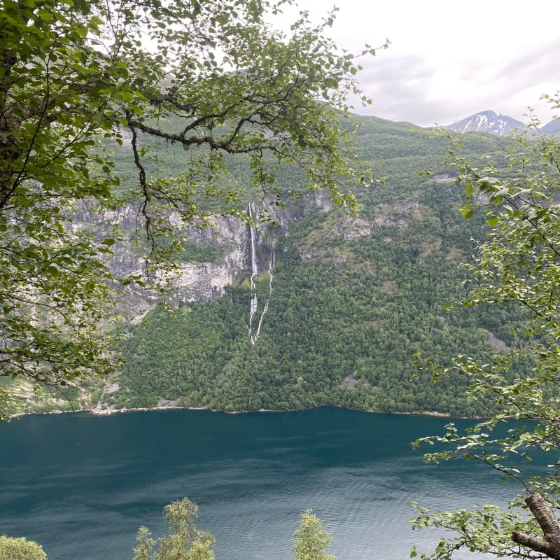 Aussicht Wanderung Homlungsaetra - Norwegen, Geiranger