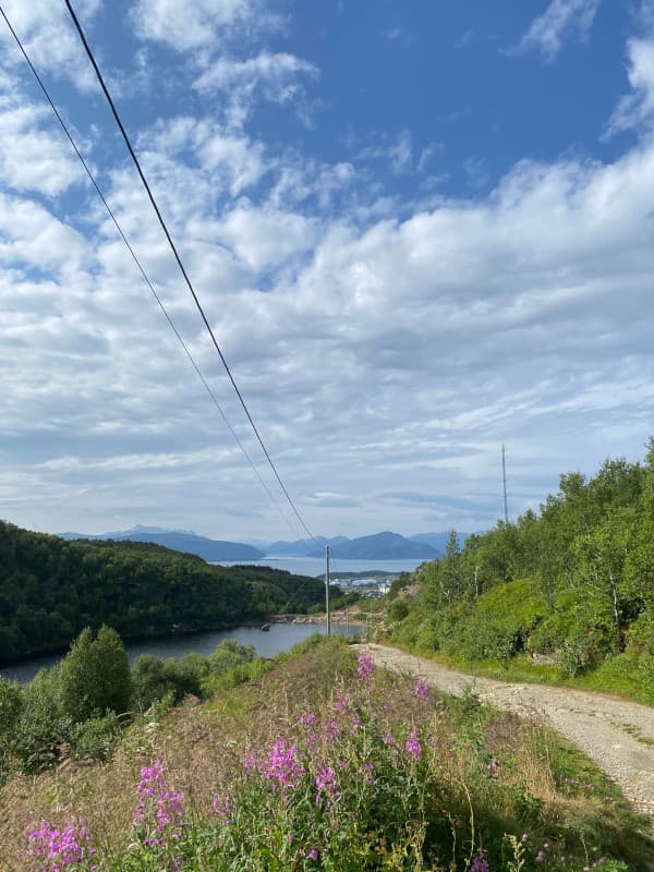 Bodo Ausblick von Wanderung