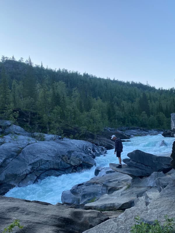 Fabi beim Marmorslottet