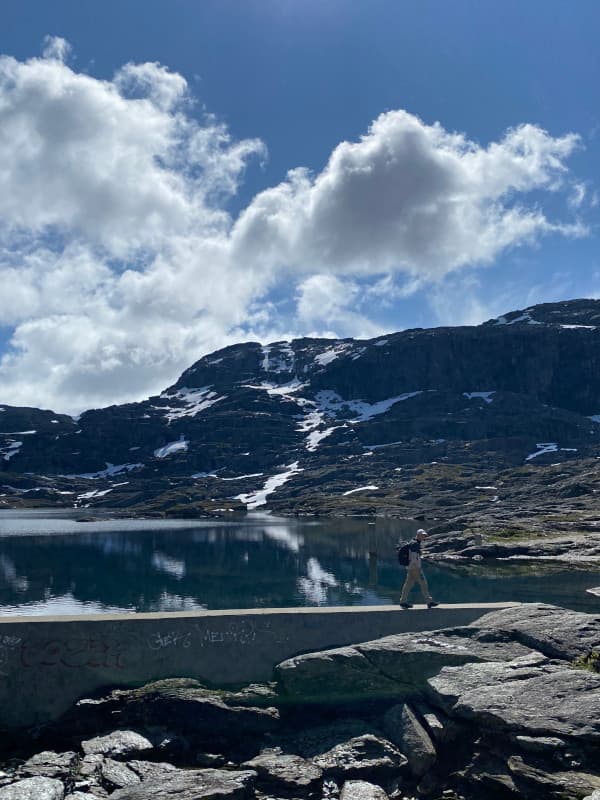 Fabi am Bergsee - Trolltunga