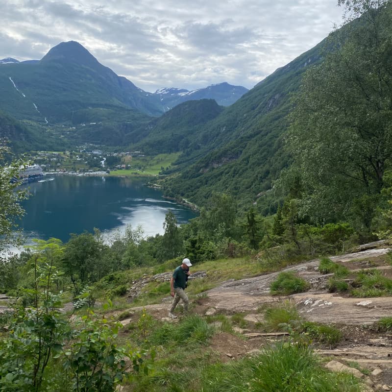 Fabi Wanderung Homlungsaetra - Norwegen, Geiranger