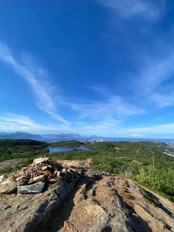 Kreiservarden Wanderung Aussicht Bodo