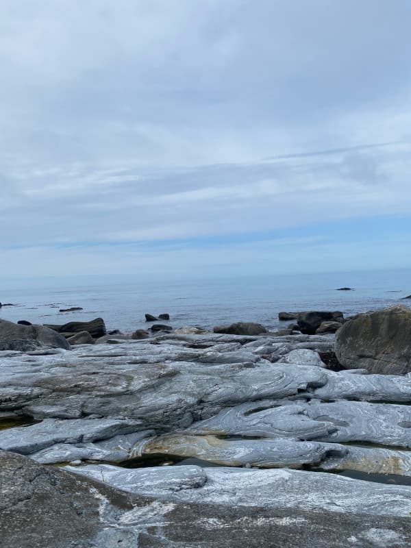 Felsen Strand Mastad Wanderung
