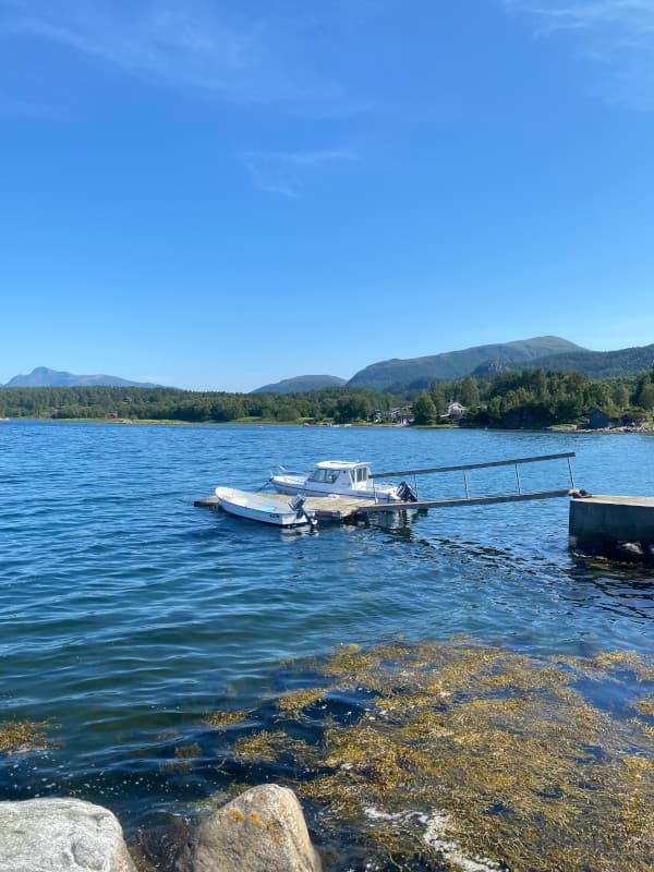 Fjord Aussicht Stellplatz Vagoy