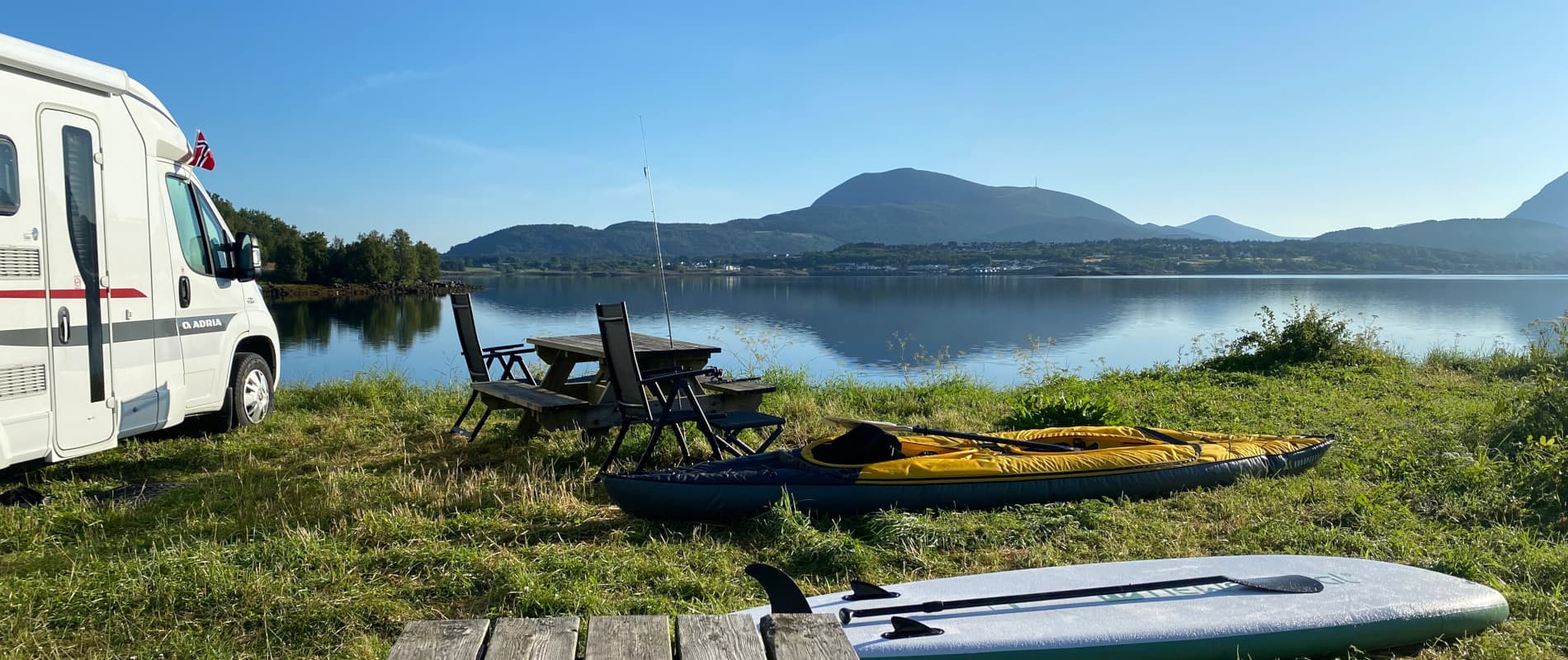 Tag 29 – 33: Sonne genießen am Fjord