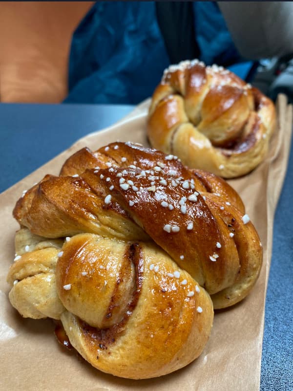 Zimtknoten vom Bäcker, Ardal Norwegen