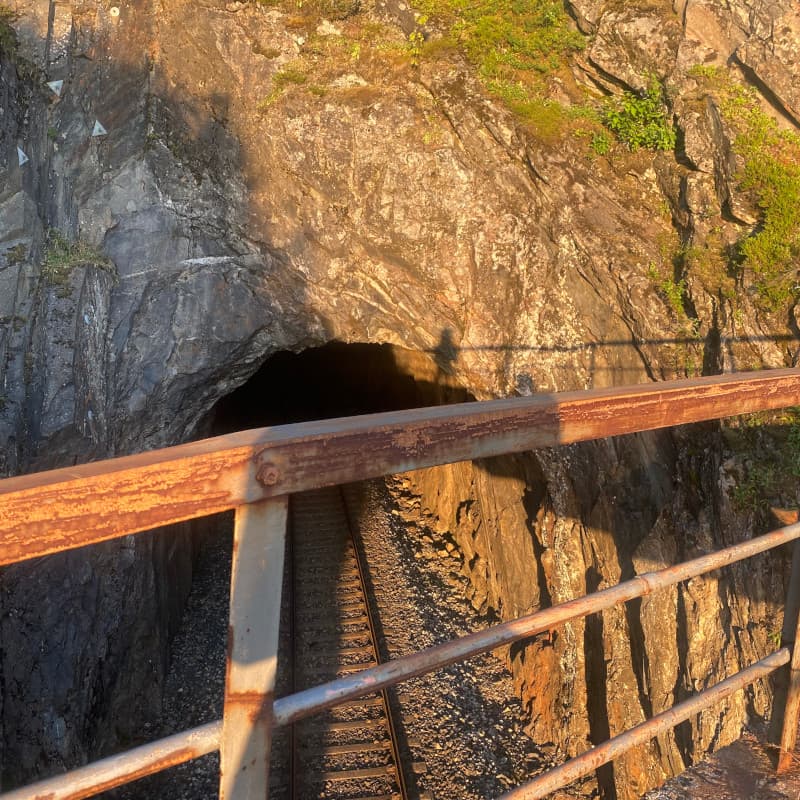 Zugtunnel Norwegen