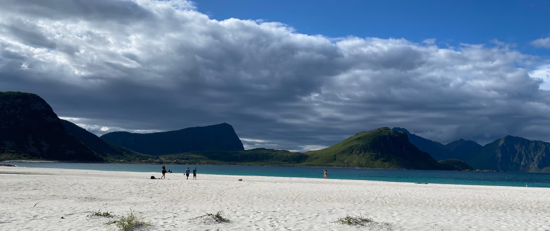 Tag 55: Mannen-Wanderung am Haukland Beach