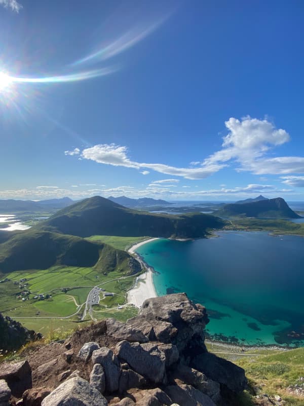 Ausblick vom Mannen Gipfel