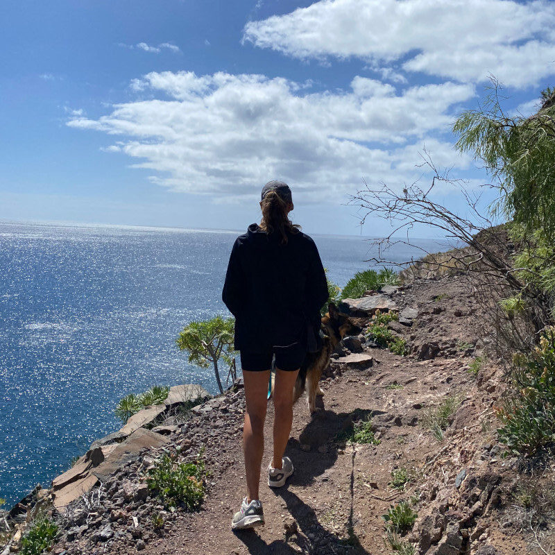 Sassi und Leeyah im Süden von La Gomera